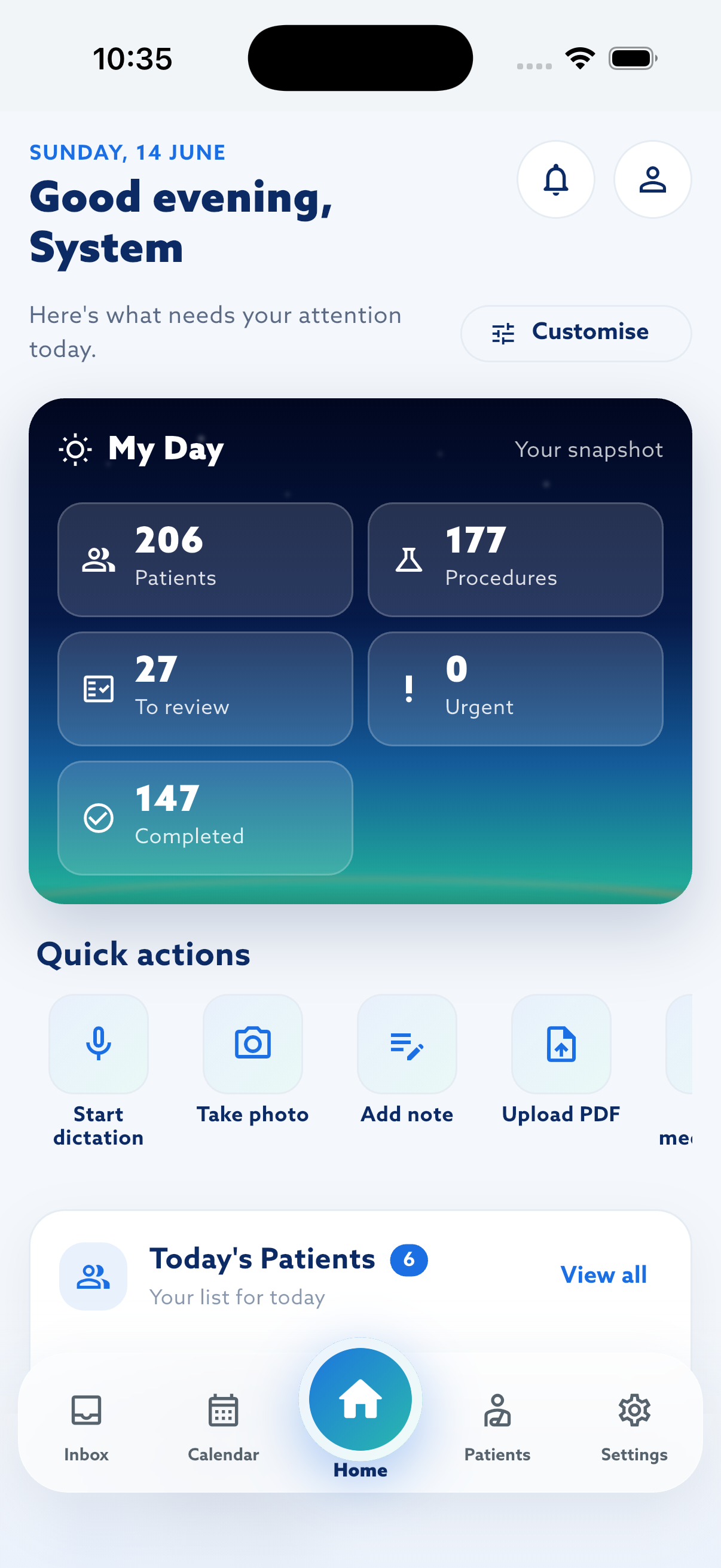 MedOS daily snapshot