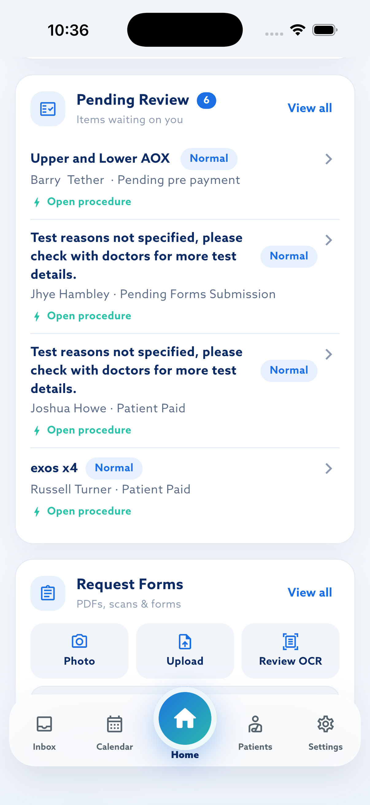 MedOS pending review