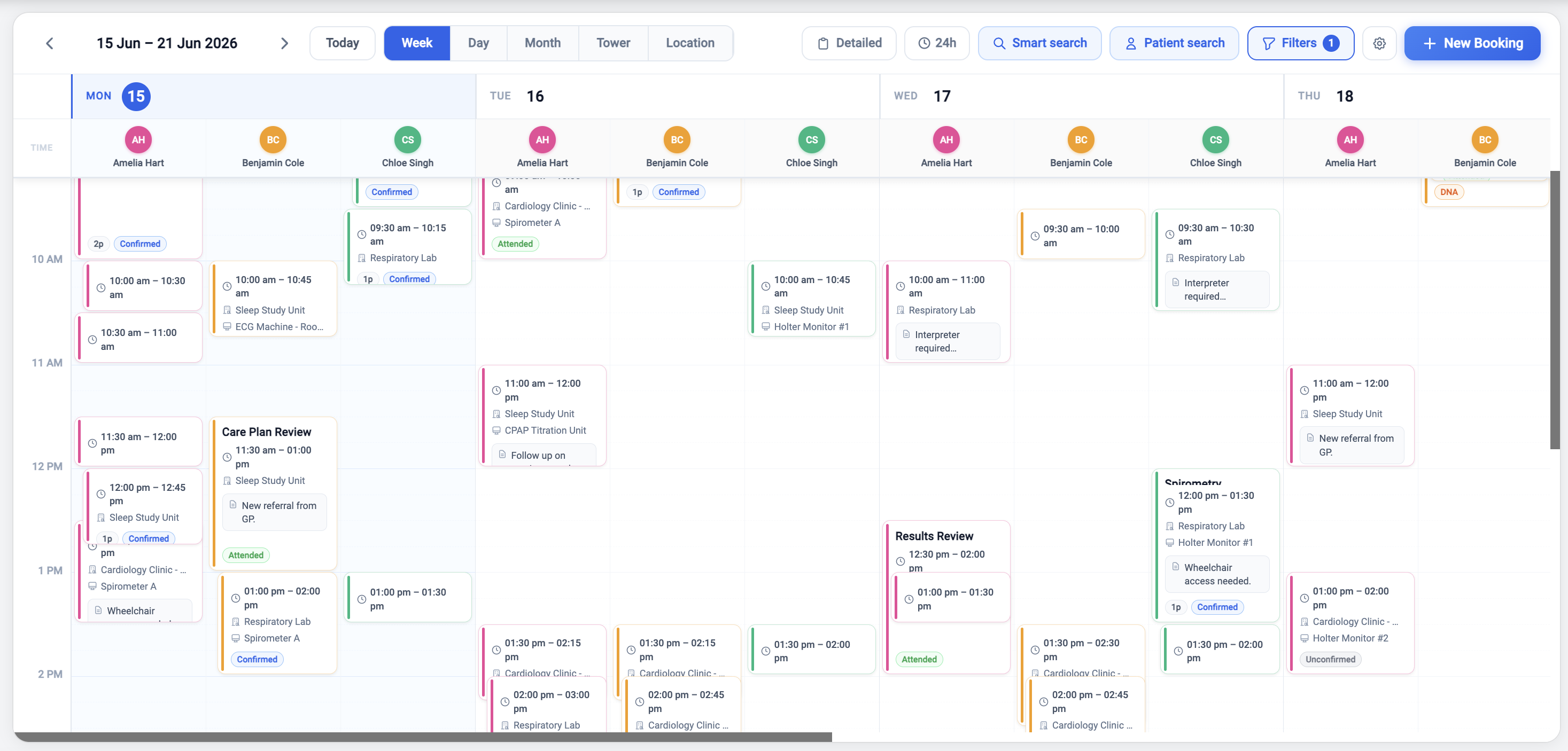 MedCal — the MedOS medical calendar